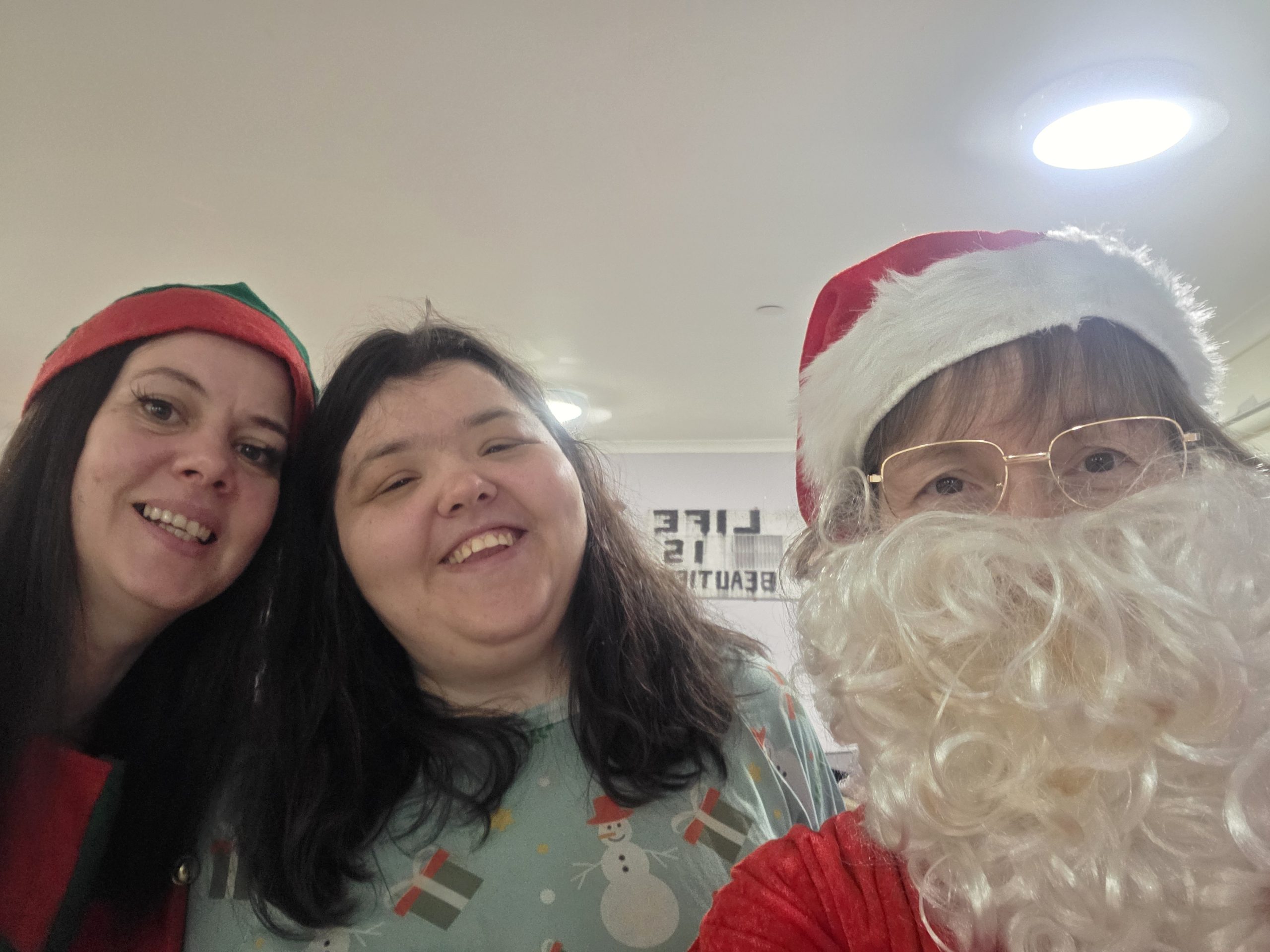 Santa comes to ASC (3)